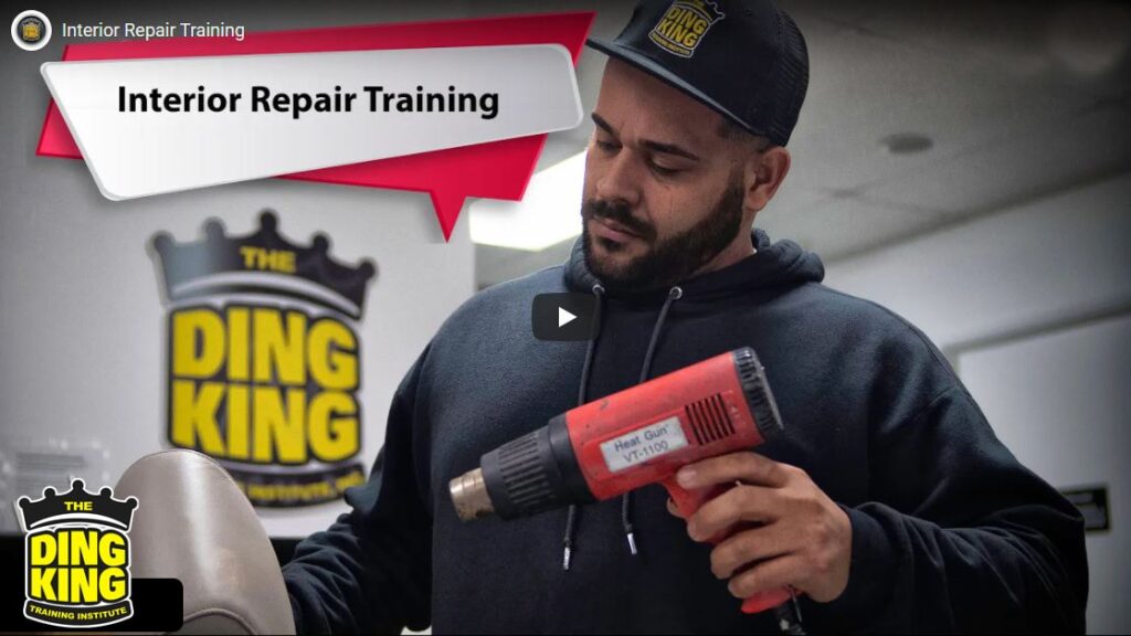 Ding king: Interior repair training.